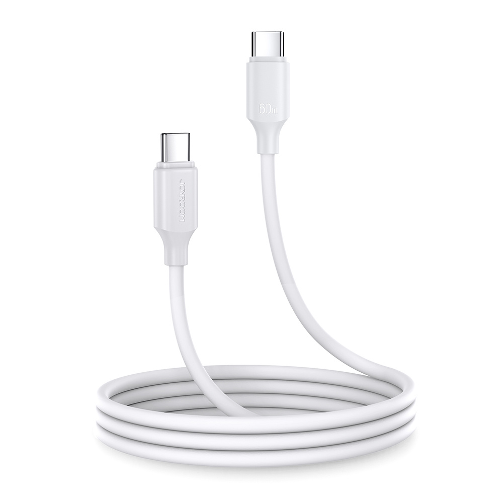 Kabel Joyroom Long-Lasting Series A9 Usb-c Usb-c Pd Qc 60W 3A 1m biały