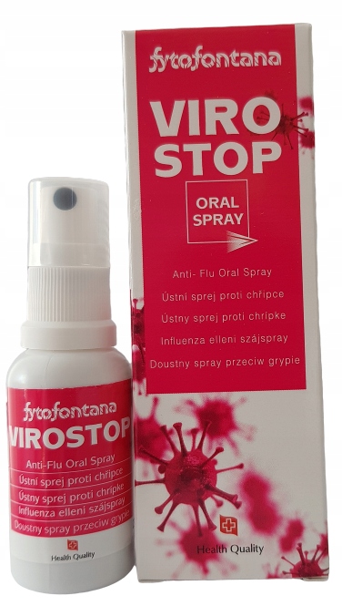 

ViroStop 30 ml spray grypa przeziębienie angina