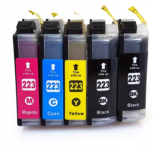 

5x Tusz do Brother LC223 DCP-J4120DW MFC-J4420DW