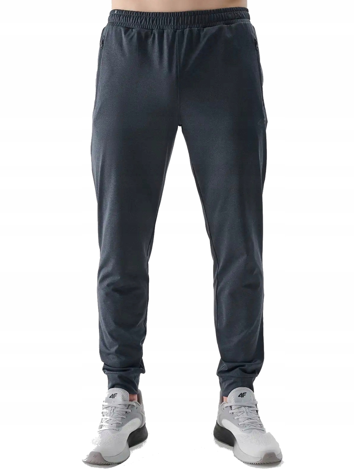 Spodnie męskie 4F 4FWSS25TFTRM0835-22M sportowe dresy treningowe szare XXL
