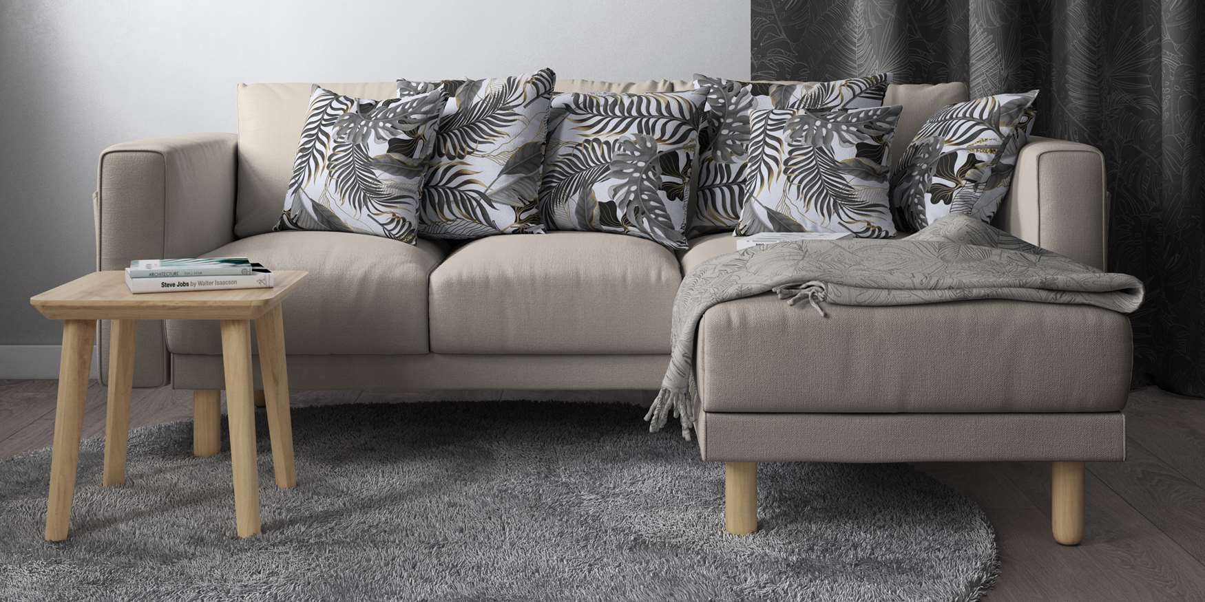 POSZEWKA NA PODUSZKĘ DEKORACYJNA 45x45 JASIEK 046 Wymiary poduszki 45x45cm