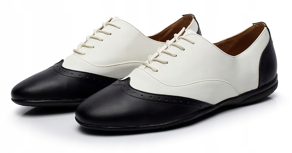 MĘSKIE BUTY DO TAŃCA TANECZNE SKÓRZANE LATINO