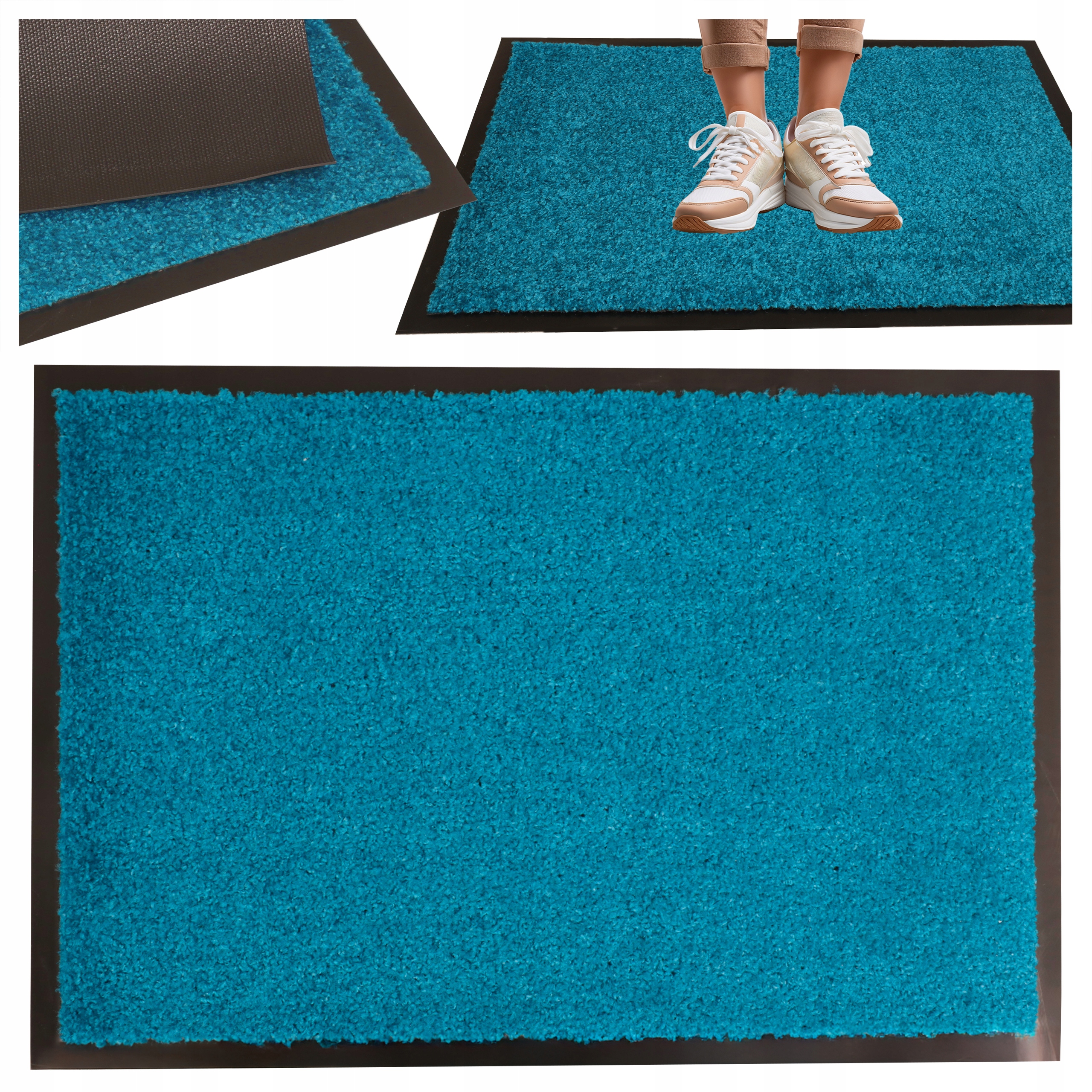 Rohožka Pod Vchodové Dveře Protiskluzová S Okrajem 90 X 150 CM