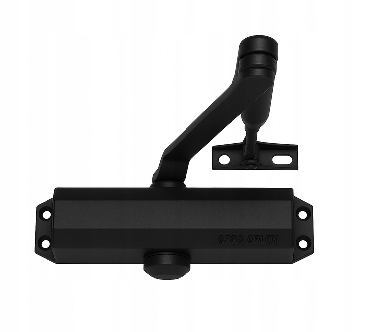 Samozamykacz z ramieniem Assa Abloy DC110 czarny