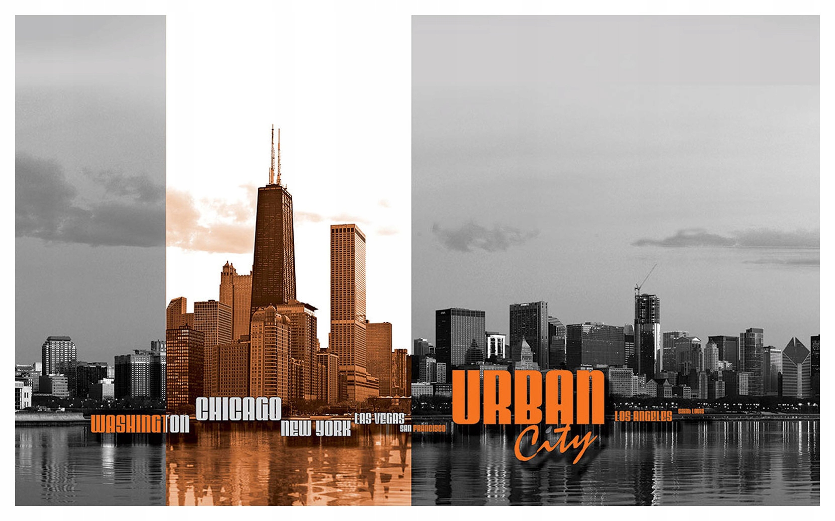 Fototapeta Město New York Chicago San Francisco vinyl 368x254 Vegas lepidlo