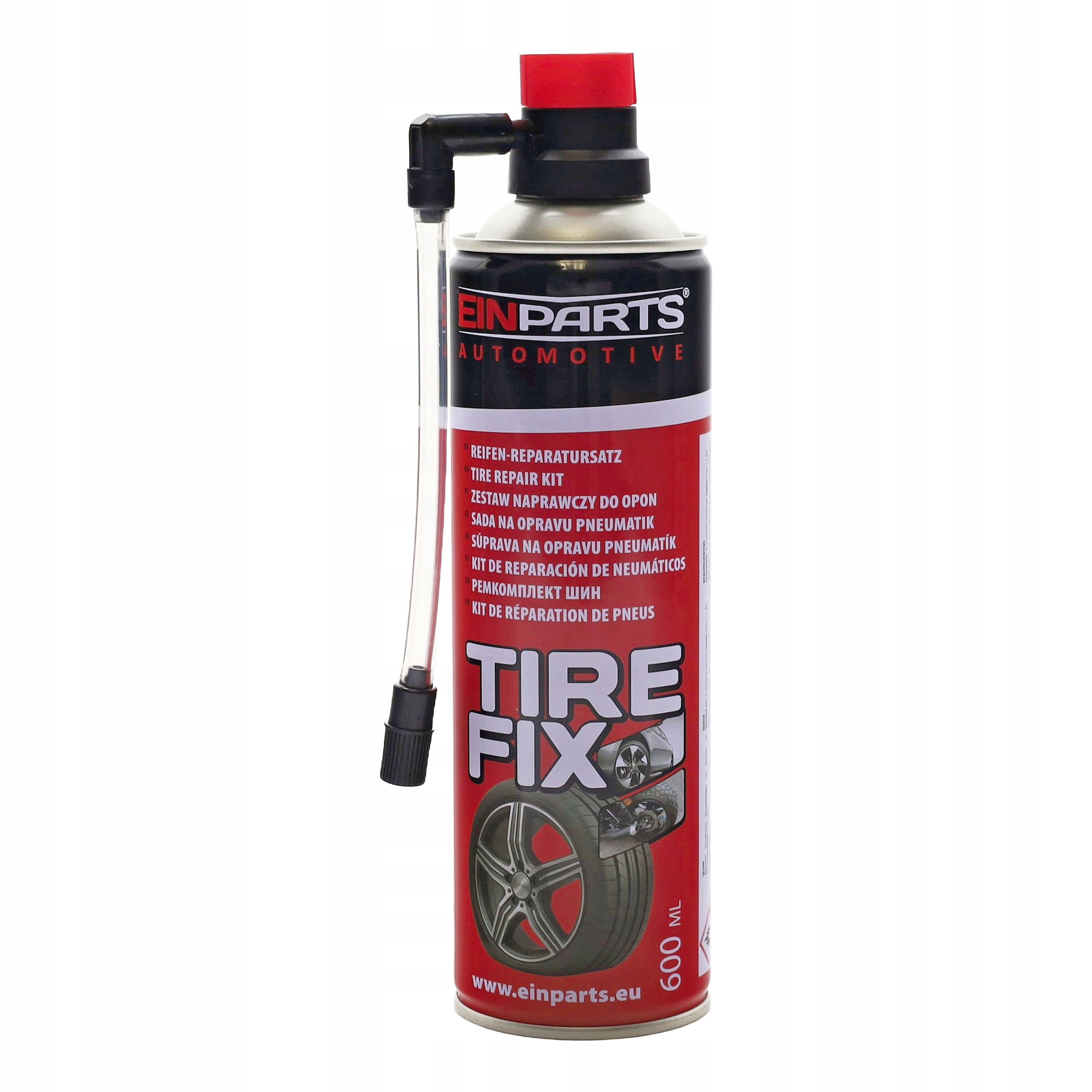 Uszczelniacz Do Opon W Sprayu 600 ml Einparts Tire Fix Zestaw Naprawczy