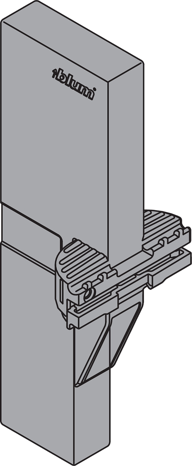

Blum Z40L0002 Intivo uchwyt listwy pop. biały