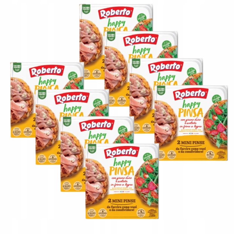 Levně Pinsa svařák italské pečivo pizza 230 g (2ks x 115 g) Roberto