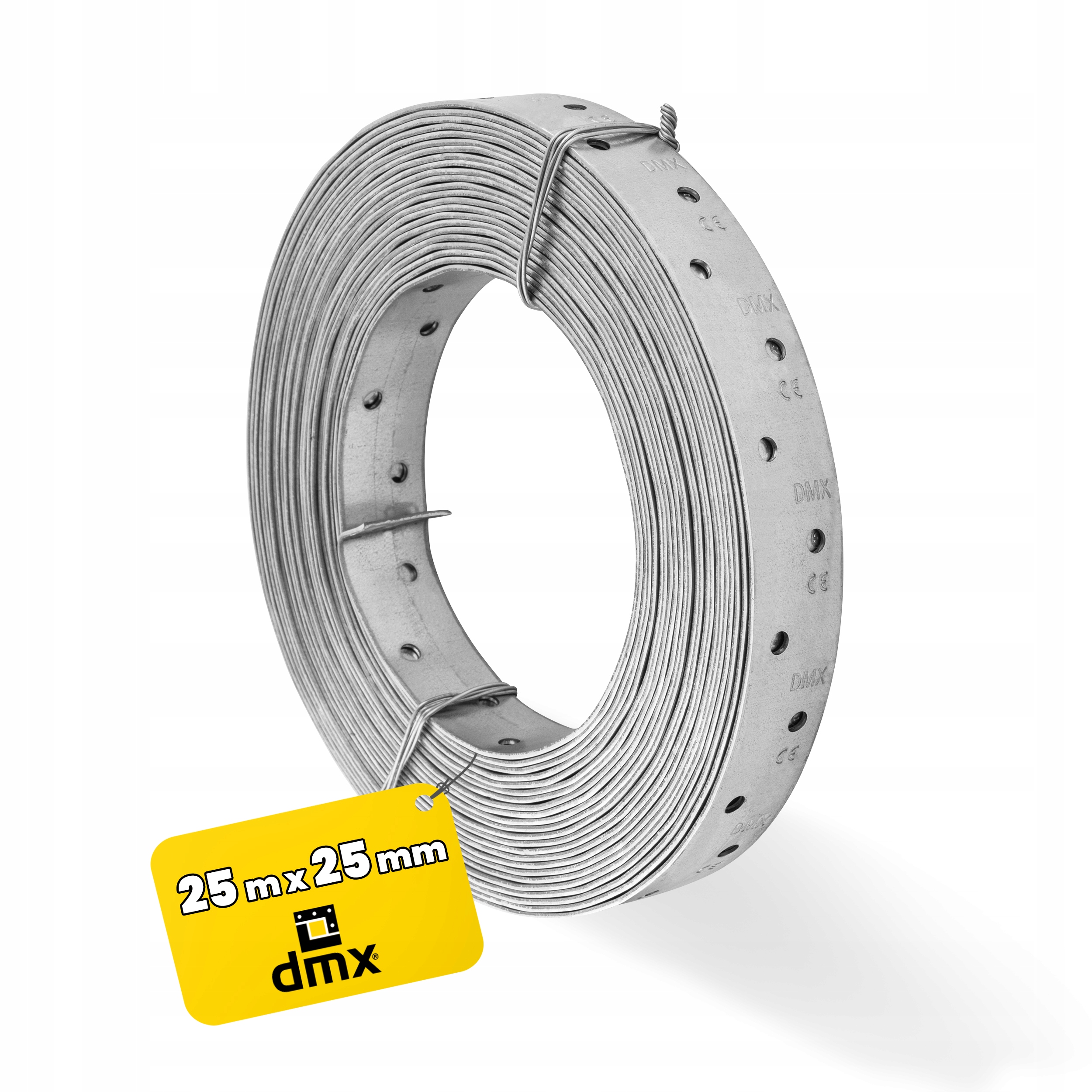 Montážní Páska 25x1,5x25 MM Tesařská Pozinkovaná TM1 x 25MB Ocelová