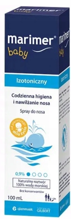 

Spray Izotoniczny Woda Morska 100ml Marimer Baby