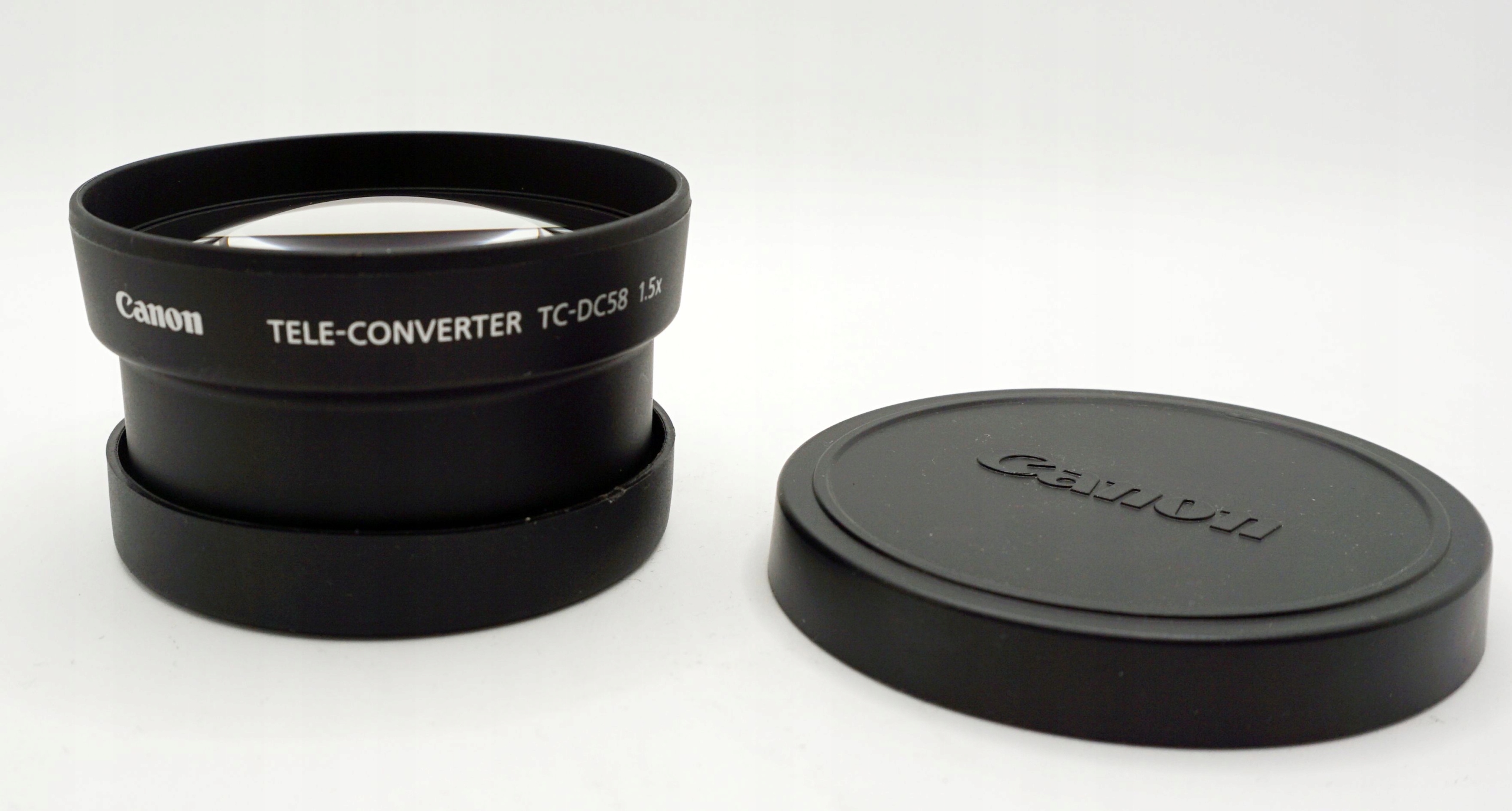 Telekonwerter Canon TC-DC58 1,5x bardzo ładny 2 dekle