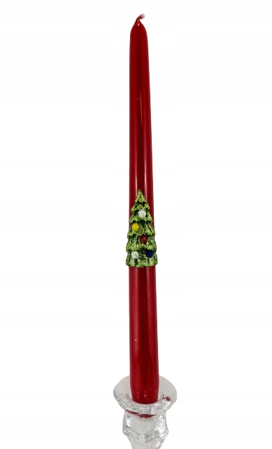 

Świeca Czerwona Długa 29CM Holly Christmas Choinka