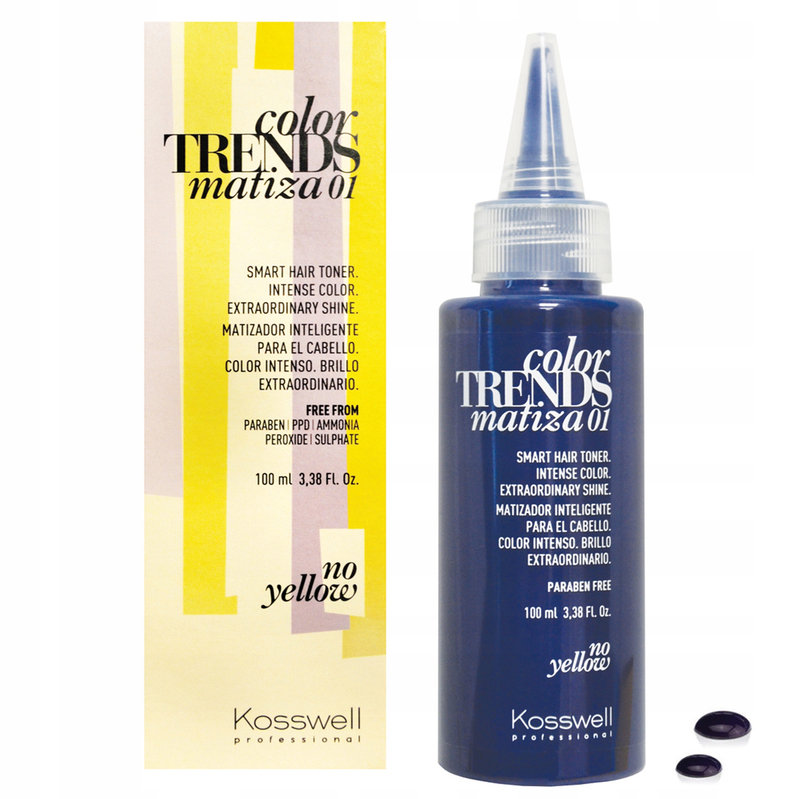 

Kosswell Matiza 01 toner niwelujący żółty odcień