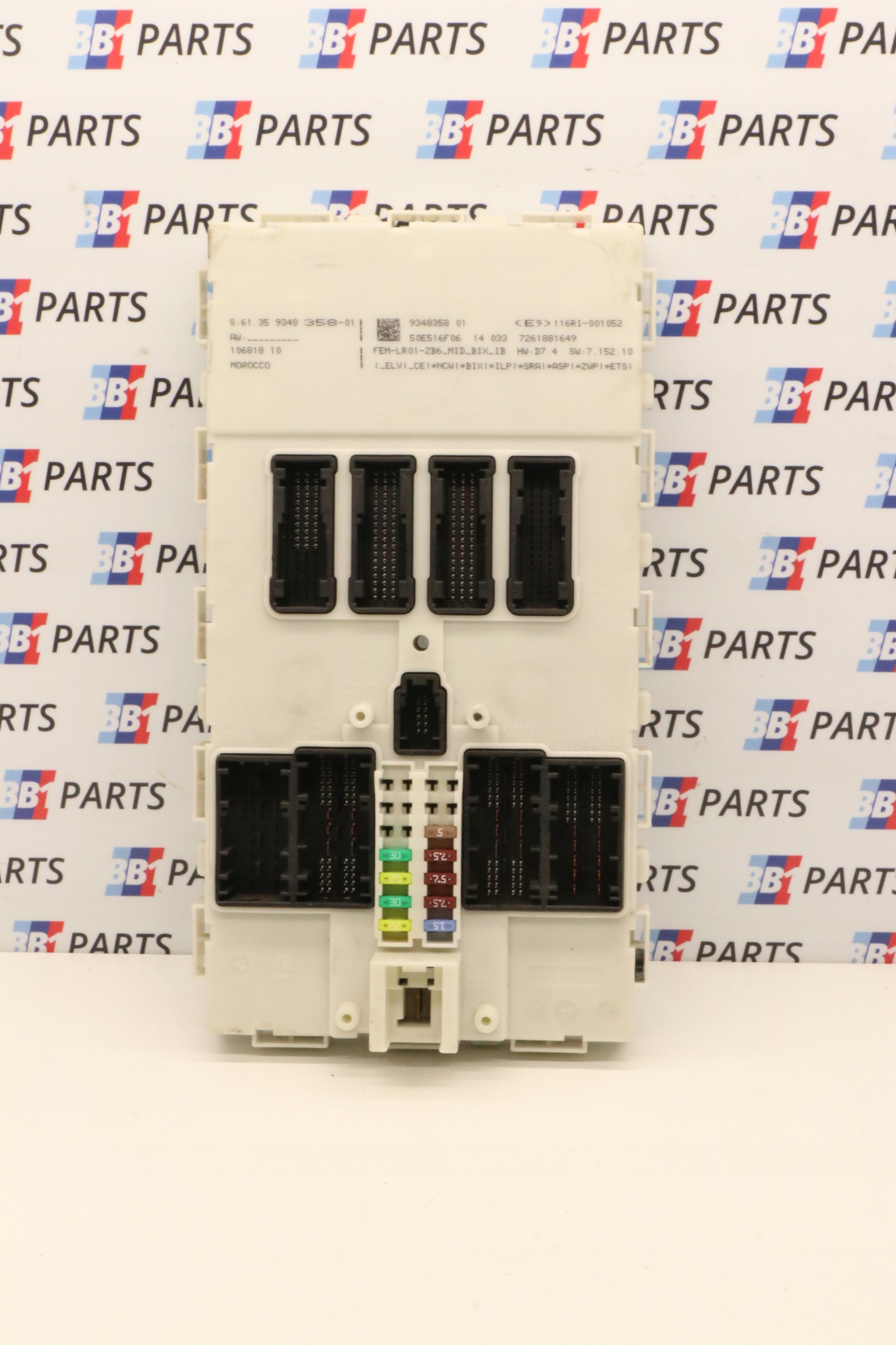 BMW F30 F31 module control unit FEM 9348358