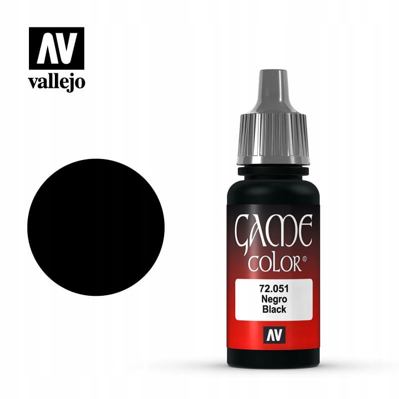 

Vallejo Game Color 72051 Black 17ml