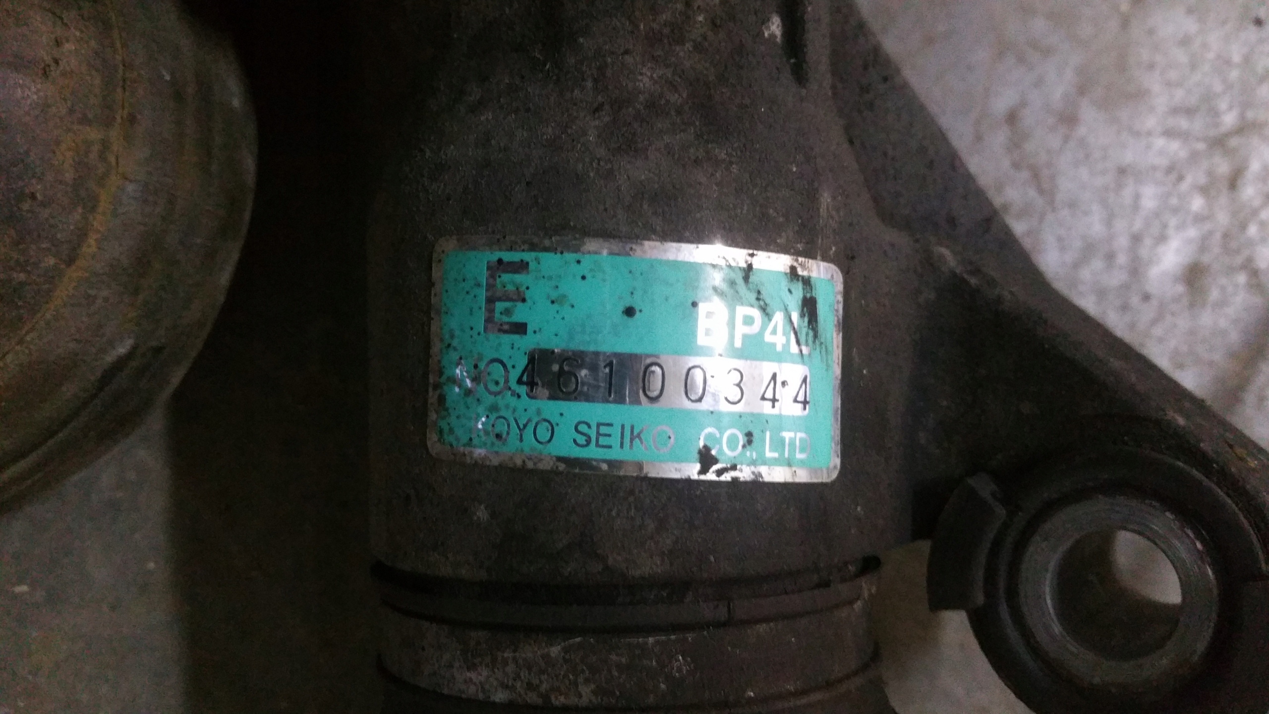 control BP4L Mazda 3 BK