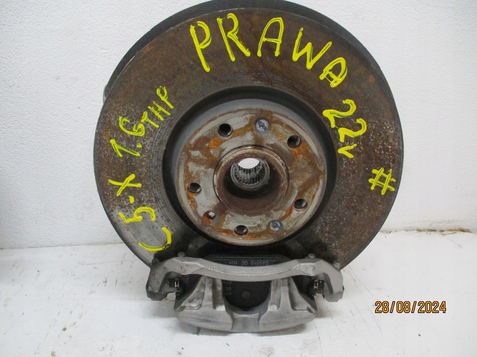 swing front CITROEN C5X 1,6THP right