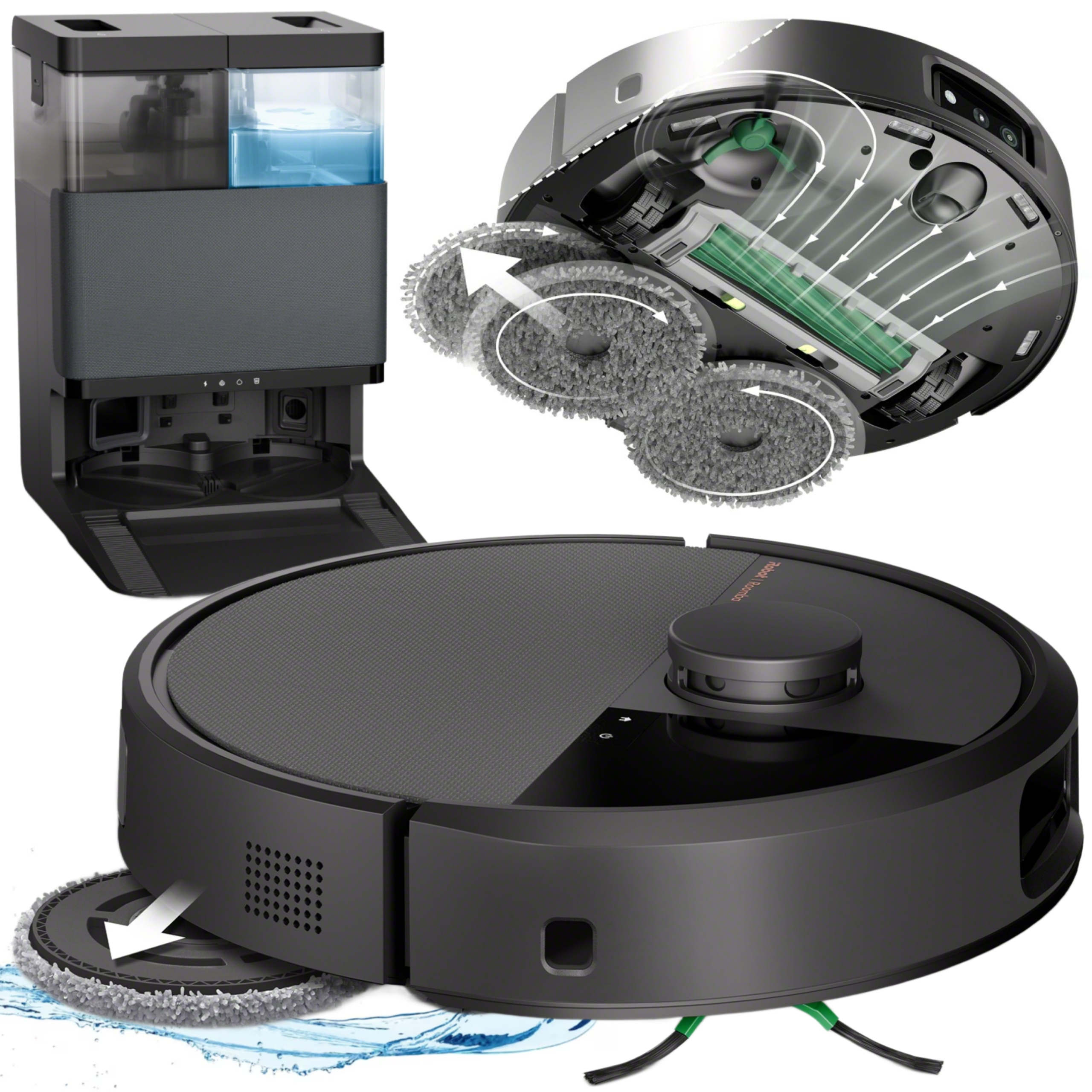 Robot sprzątający iRobot Roomba Plus 505 Combo czarny