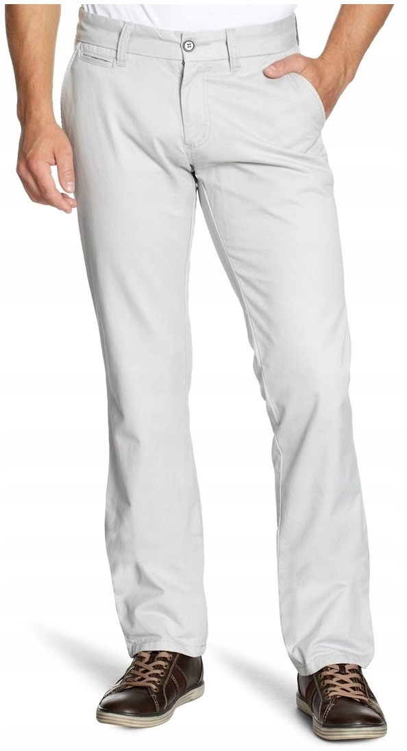 

Casualowe jasne szare chinosy Selected Homme 36/32