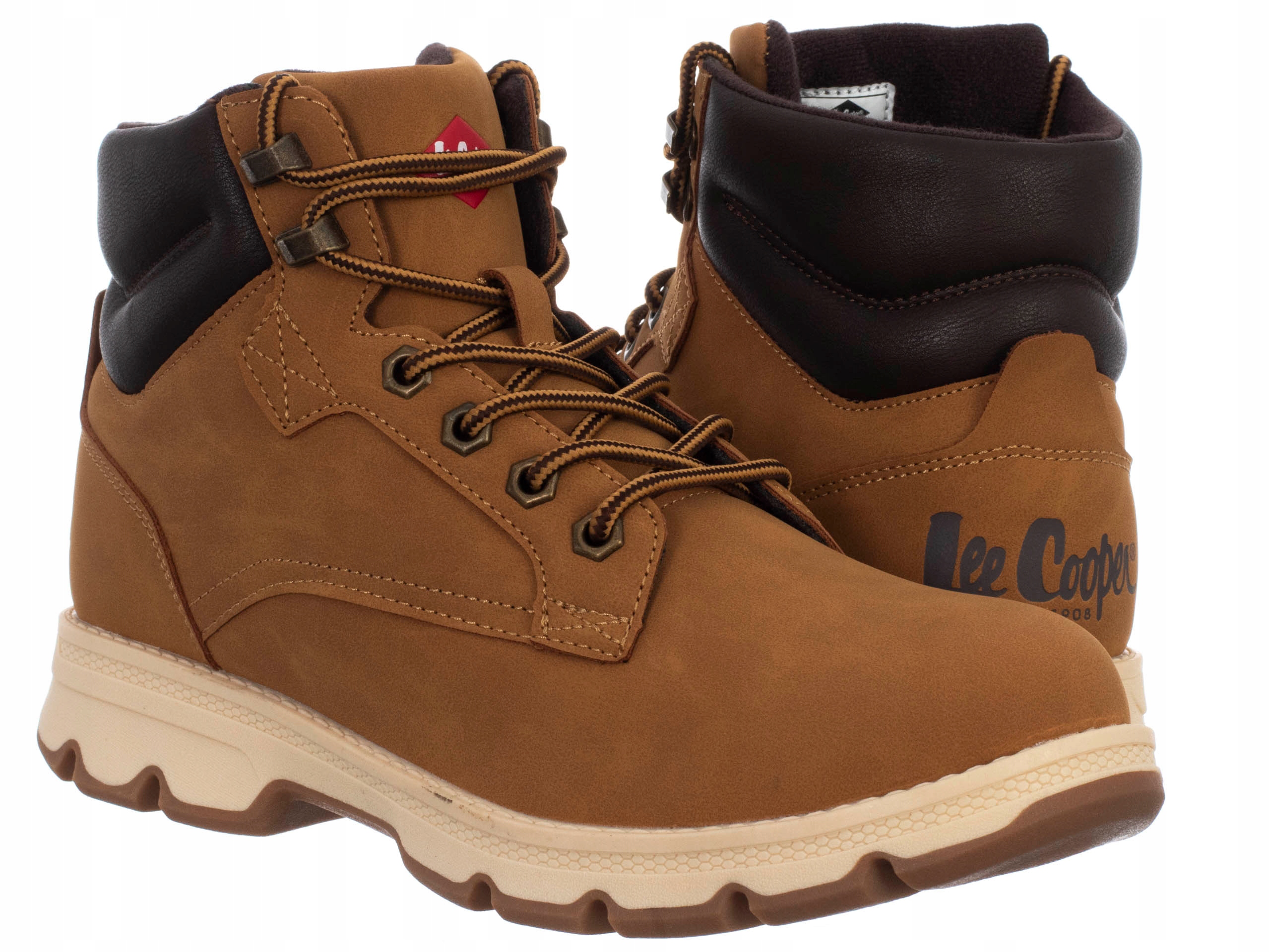 Lee Cooper Pánské Boty LCJ-24-01-2949M Hnědé/medové