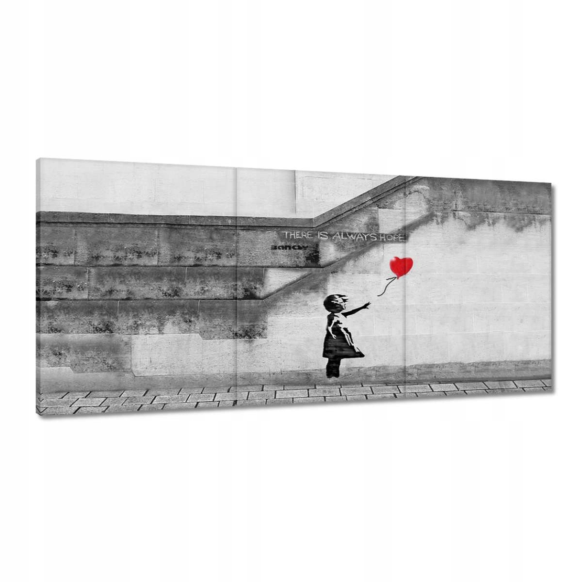 Obrazy 210x100 Banksy Dievčatko Hope