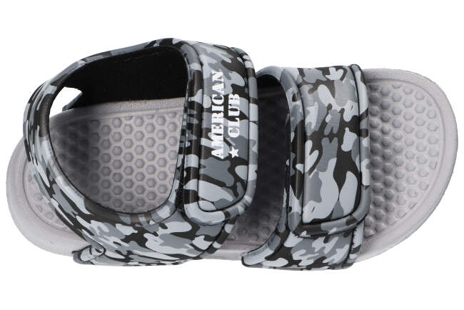 OUTLET KLAPKI SANDAŁY PIANKOWE DZIECIĘCE RZEPY 27 Kolor szary