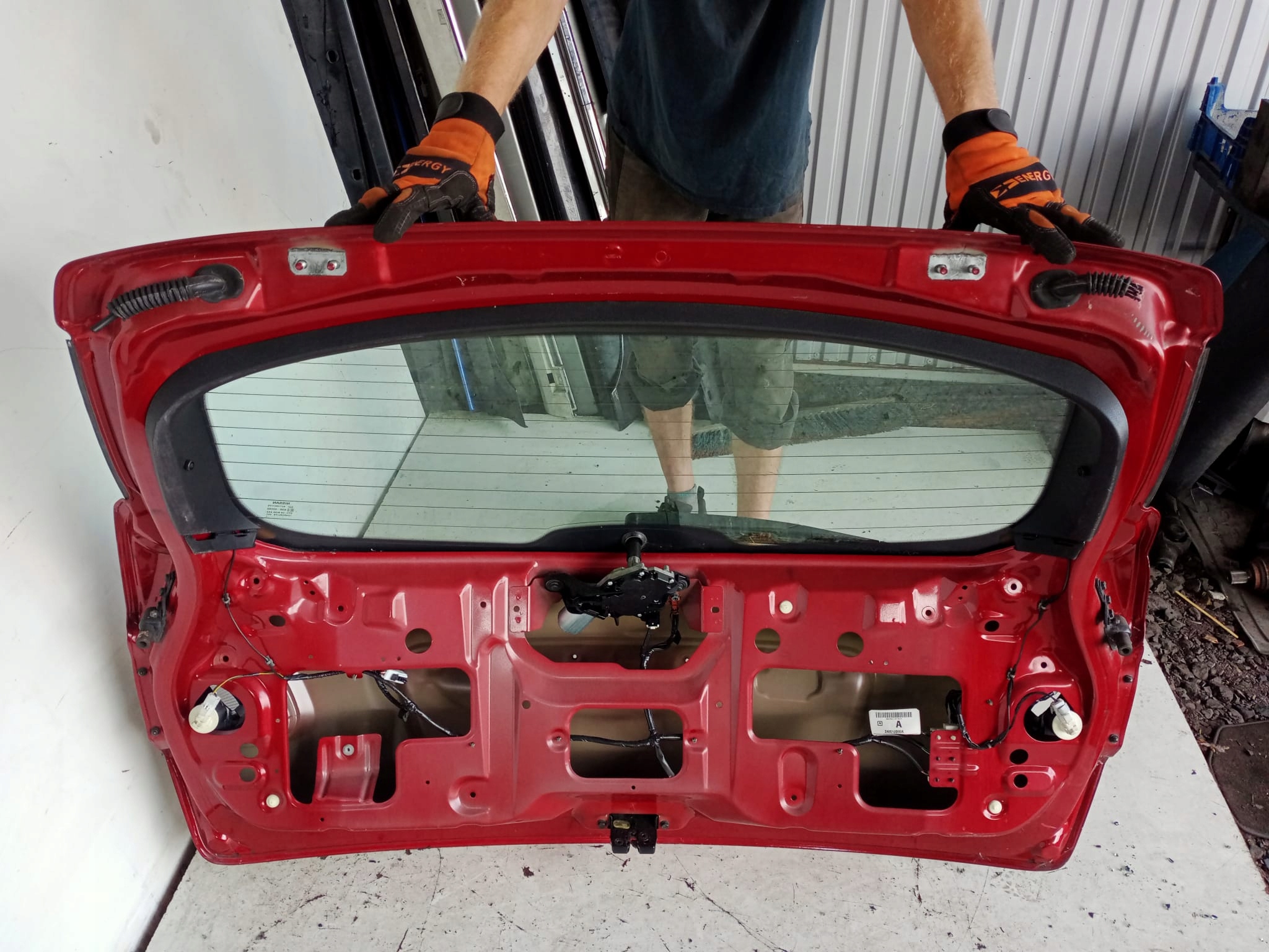 NISSAN QASHQAI J10 07-13 boot door