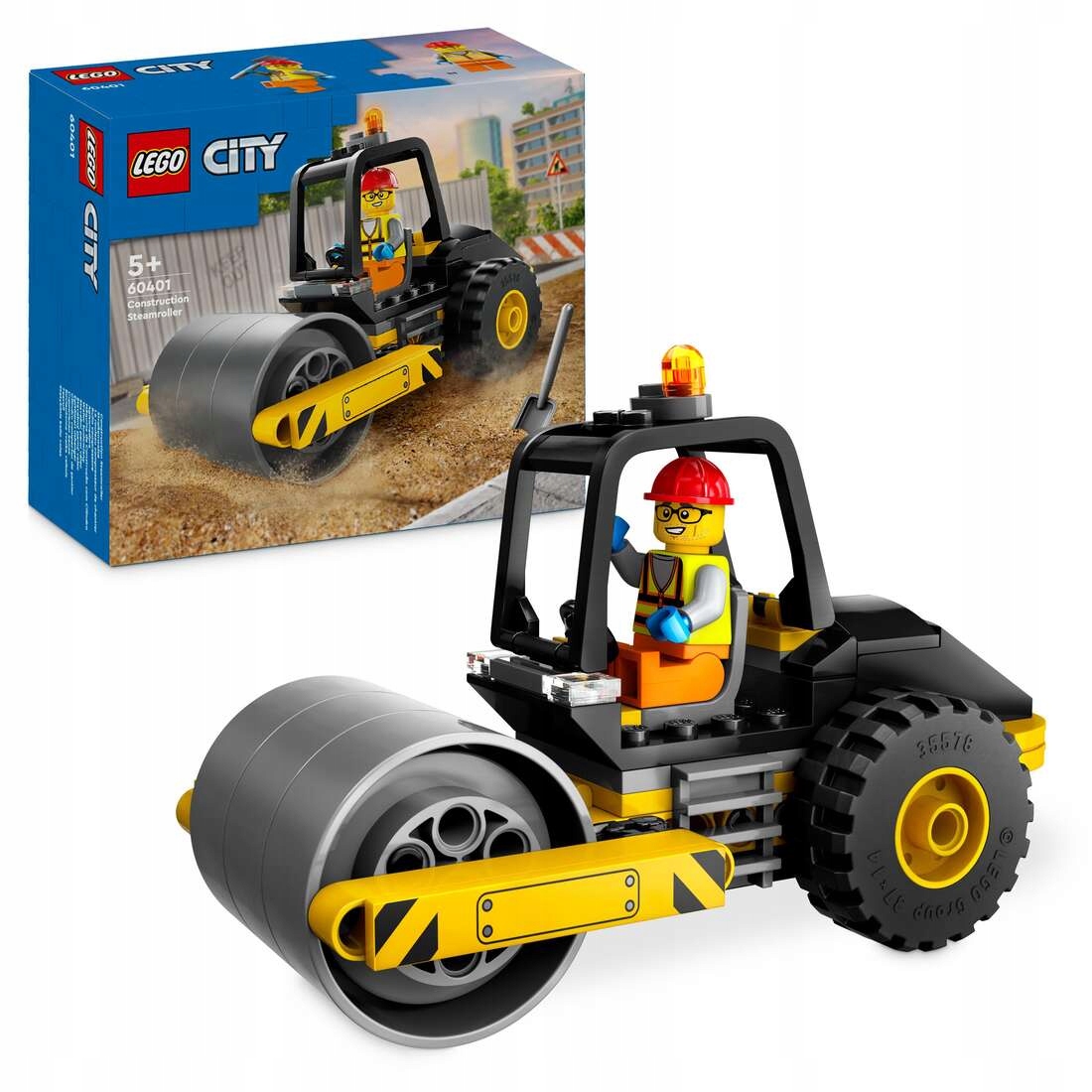 LEGO CITY 60401 WALEC BUDOWLANY I 5+