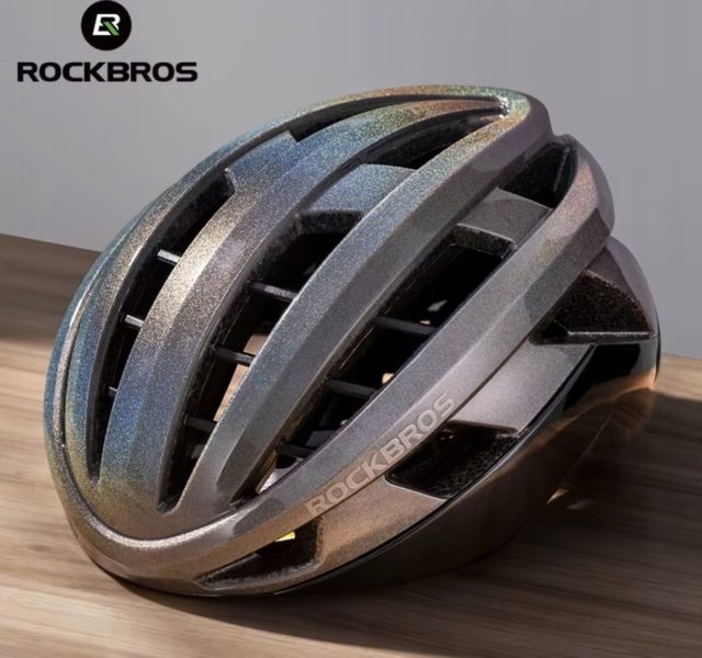 Kask rowerowy Rockbros miejski Kask szosowy do rowerów górskich Błyszczący