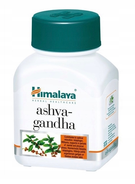 

Himalaya Ashwagandha 60k Stres Odporność Zmęczenie