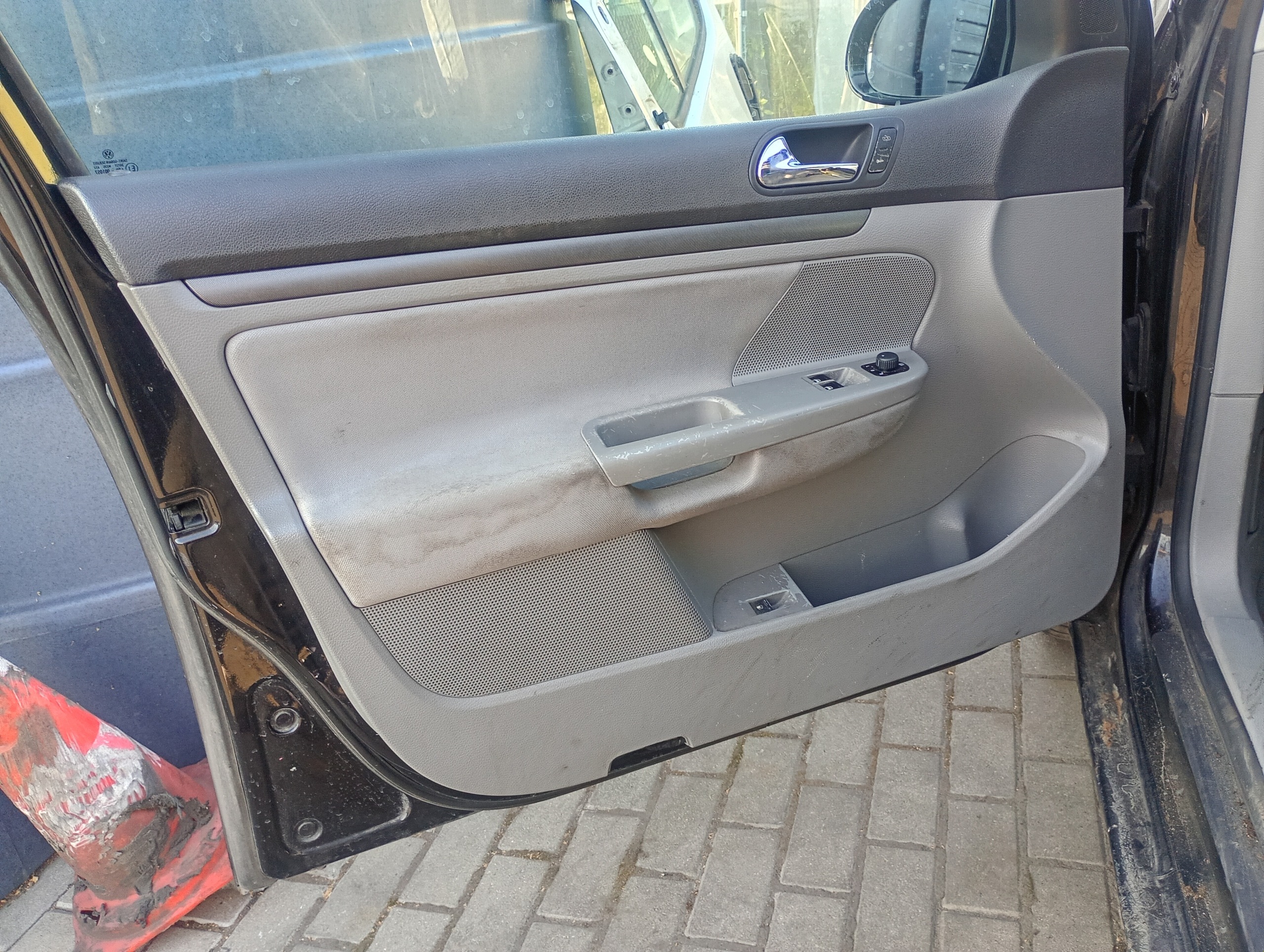 mécanisme abaissement mécanisme essuie glaces gauche avant VW Golf V 5 04-08