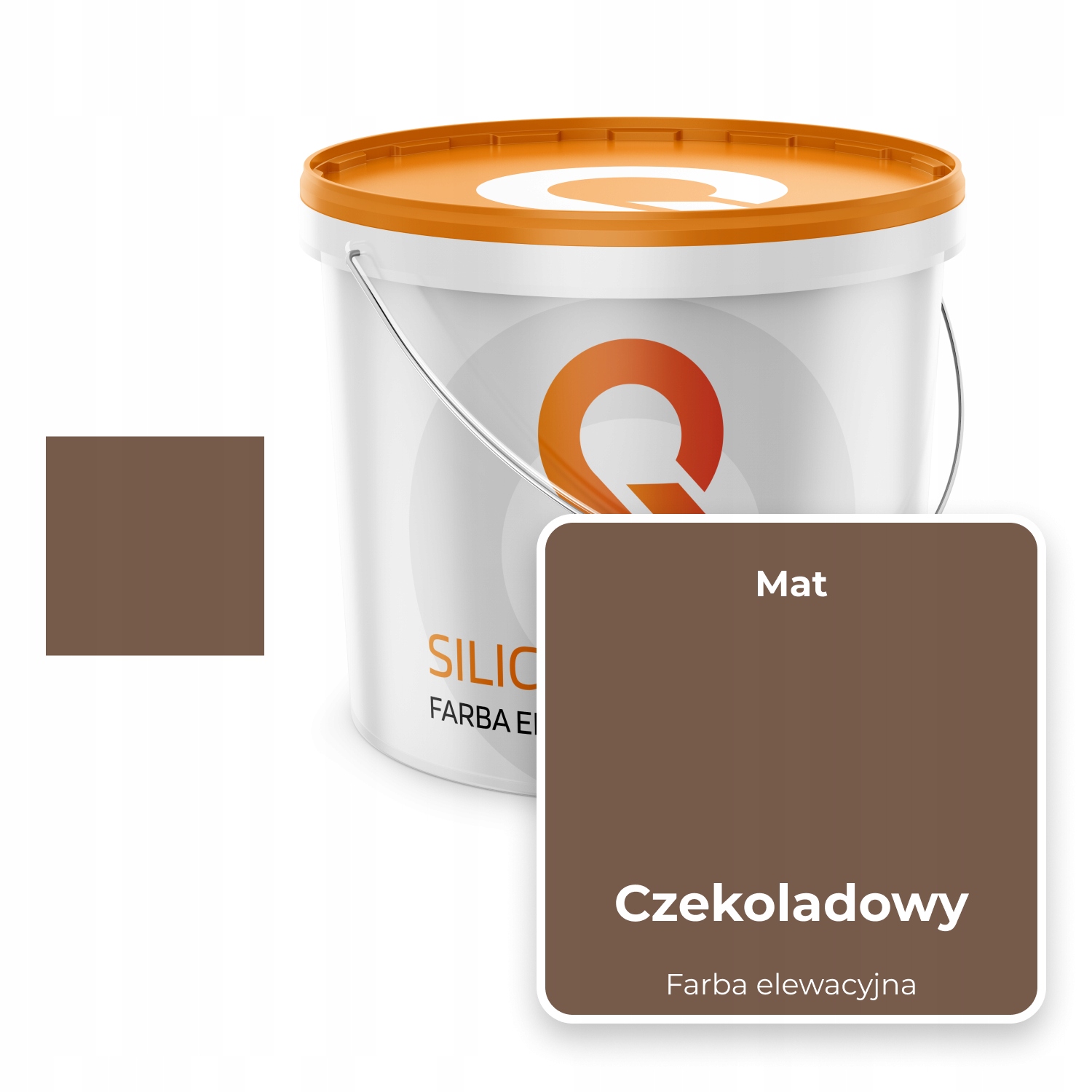

Farba Elewacyjna Silikonowa Kolor Czekoladowy 10L