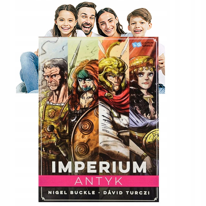 Imperium Antyk Gra W Karty dla Dorosłych Rozgrywka Integracyjna Karcianka