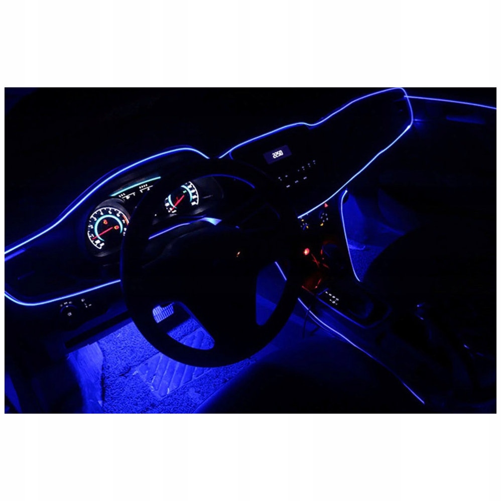 3M ŚWIATŁOWÓD EL WIRE LED TAŚMA PASEK AMBIENT Producent części ME Premium