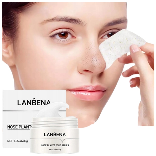 NA WĄGRY ZASKÓRNIKI PLASTRY NA NOS TWARZ OCZYSZCZAJĄCE - MOCNE AZJATYCKIE