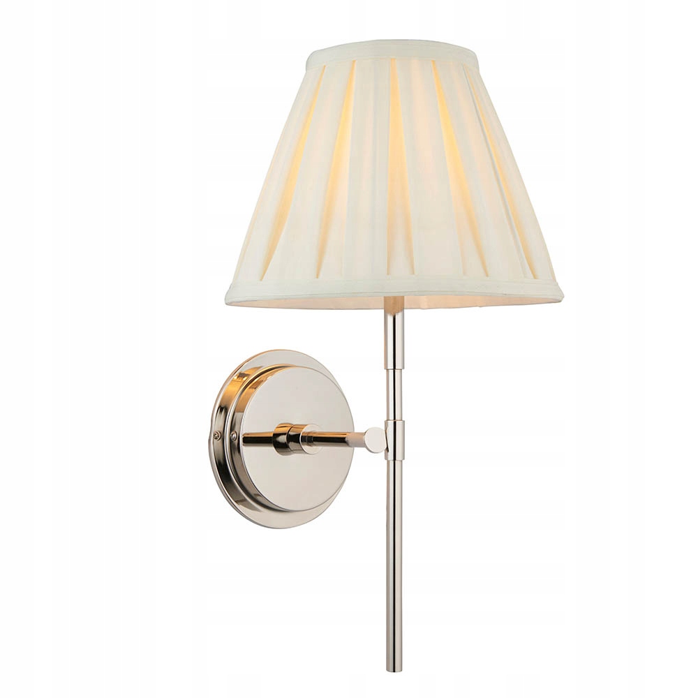 Nástěnné svítidlo Endon Niklové, E14, Minimalistický design