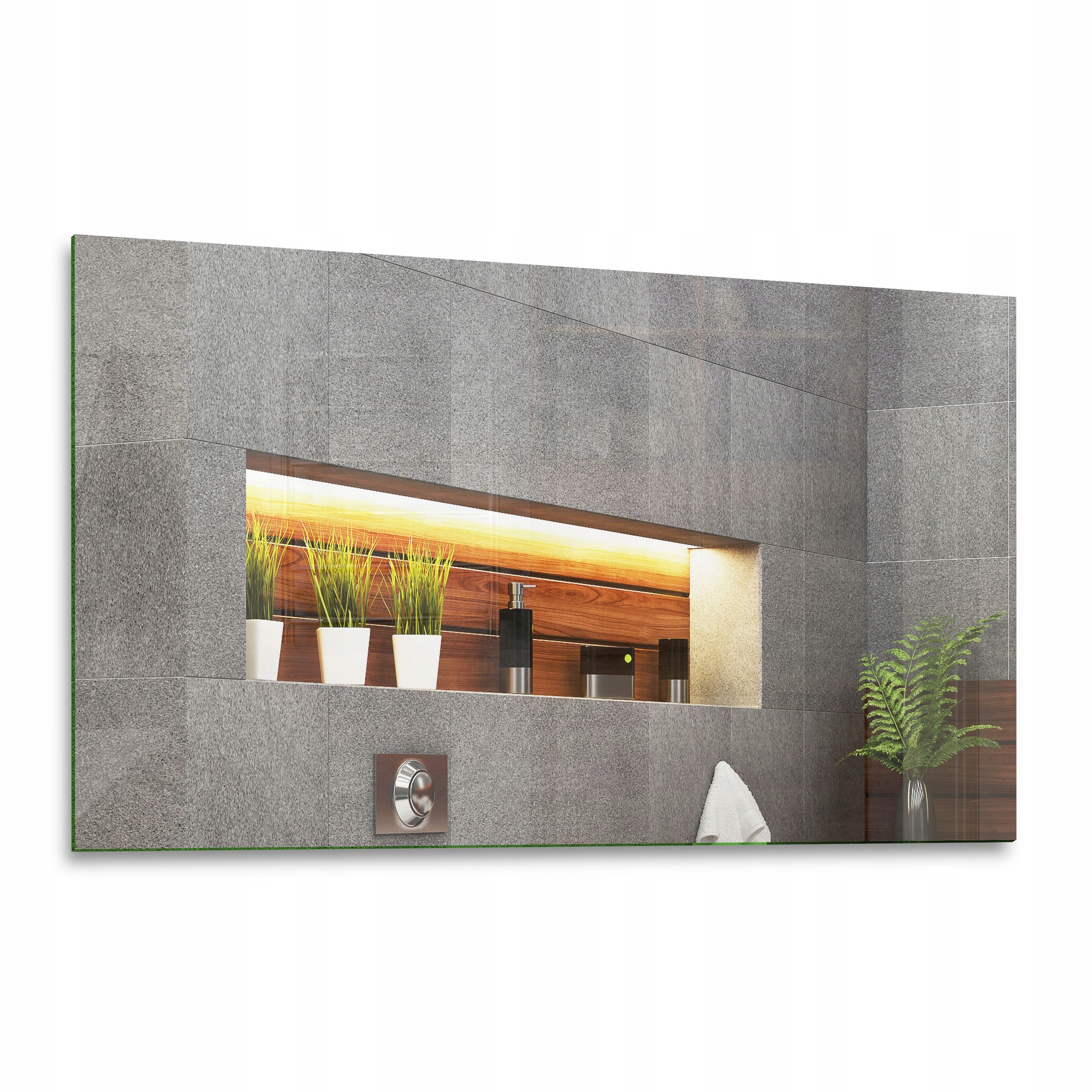 

Lustro do Łazienki - Szlif + Poler - 145x75 cm