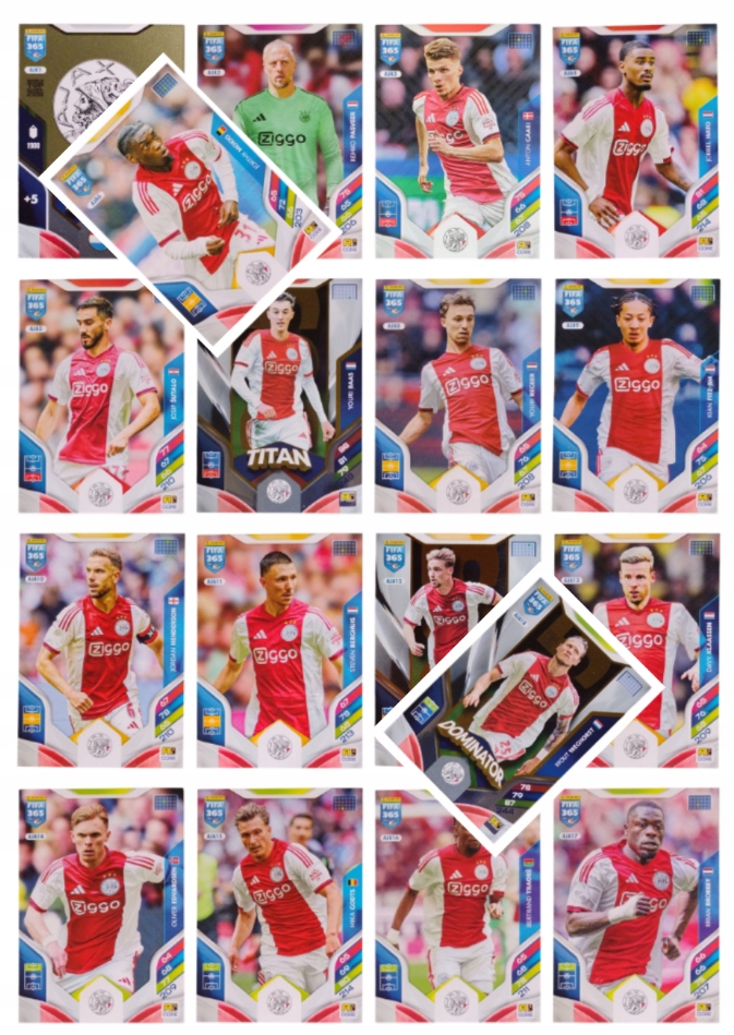 Panini Fifa 365 2026 Komplet 18 Kart Ajax AJA1-AJA18