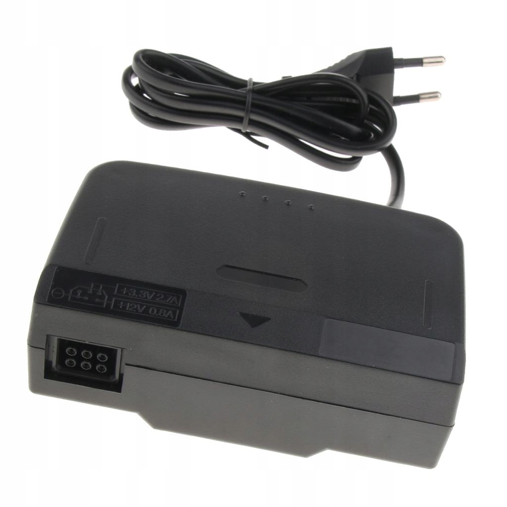 Zasilacz sieciowy czarny