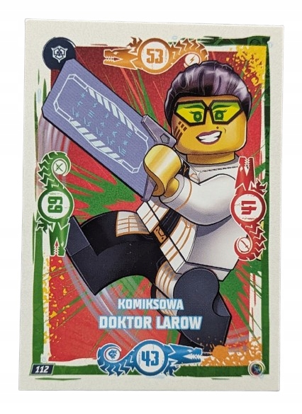 Karta Lego Ninjago Seria 9 Numer 112