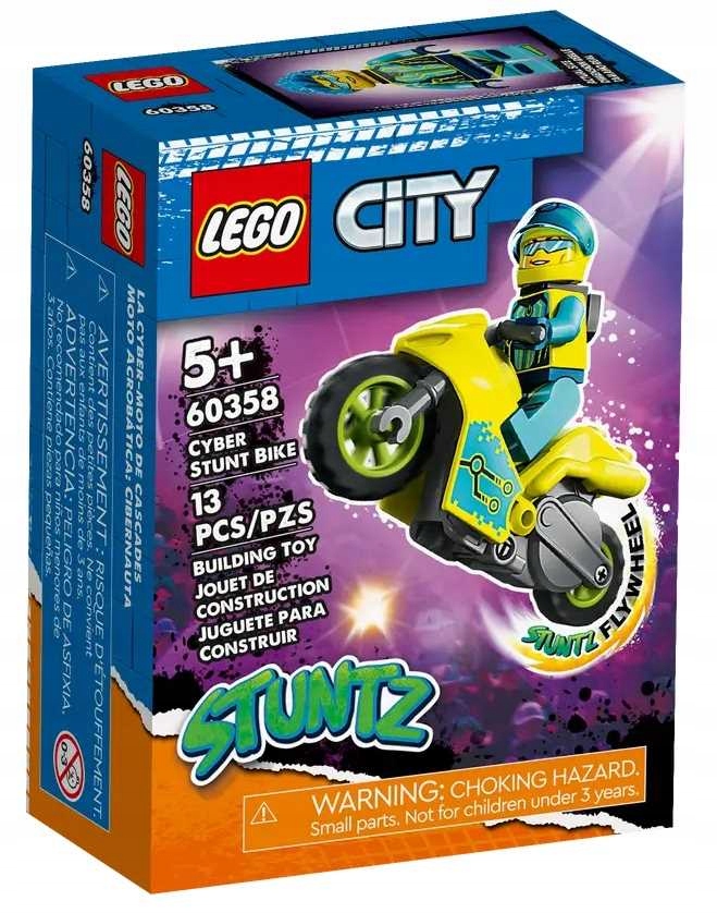 Lego City Kybernetická kaskadérská motorka