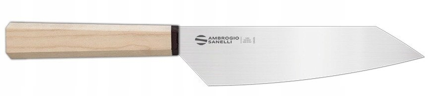 Nôž Santoku Ambrogio Sanelli Hexagon, univerzálny, 18 cm