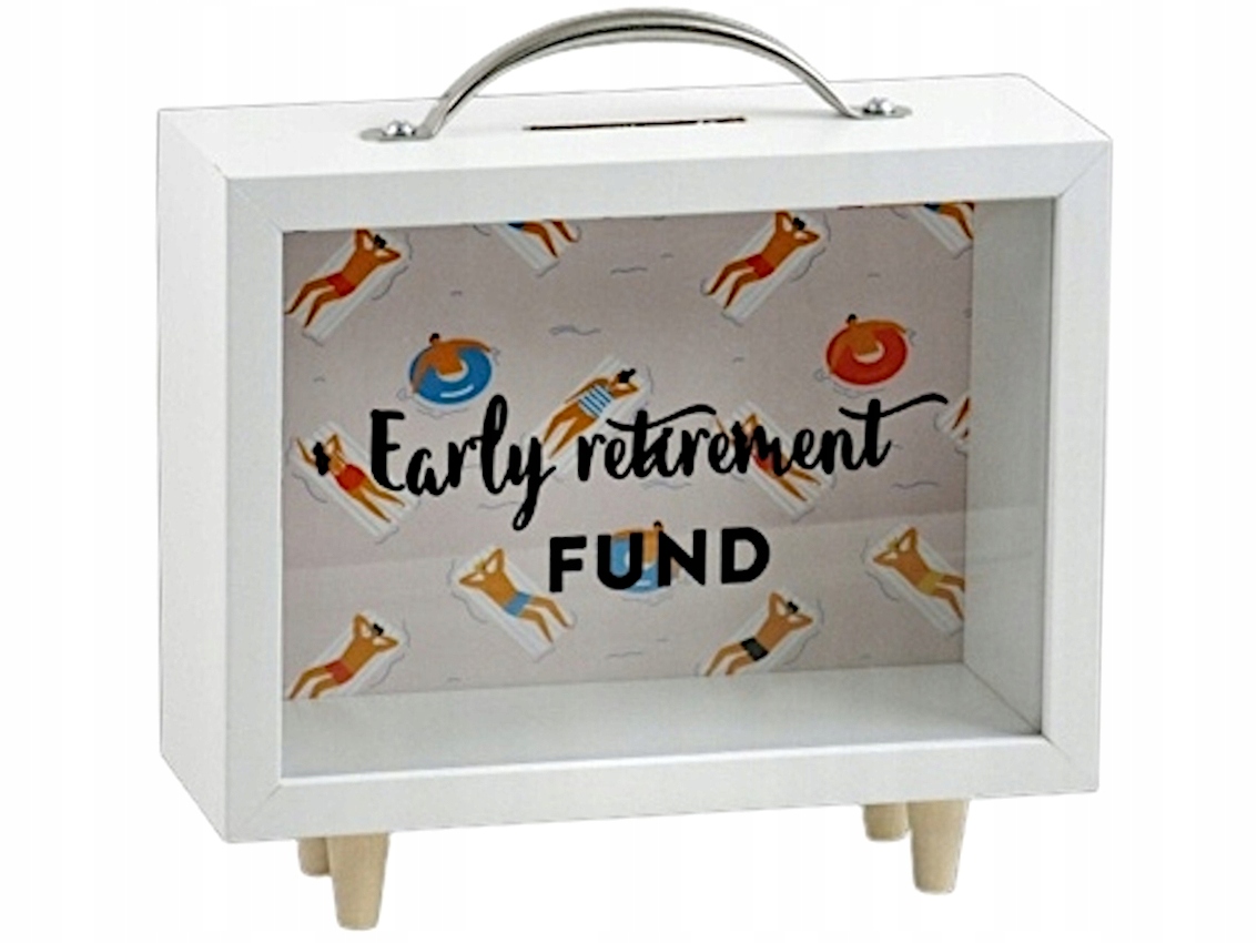 

Walizka Skarbonka 19,5x7,5x20 cm Na Emeryturę