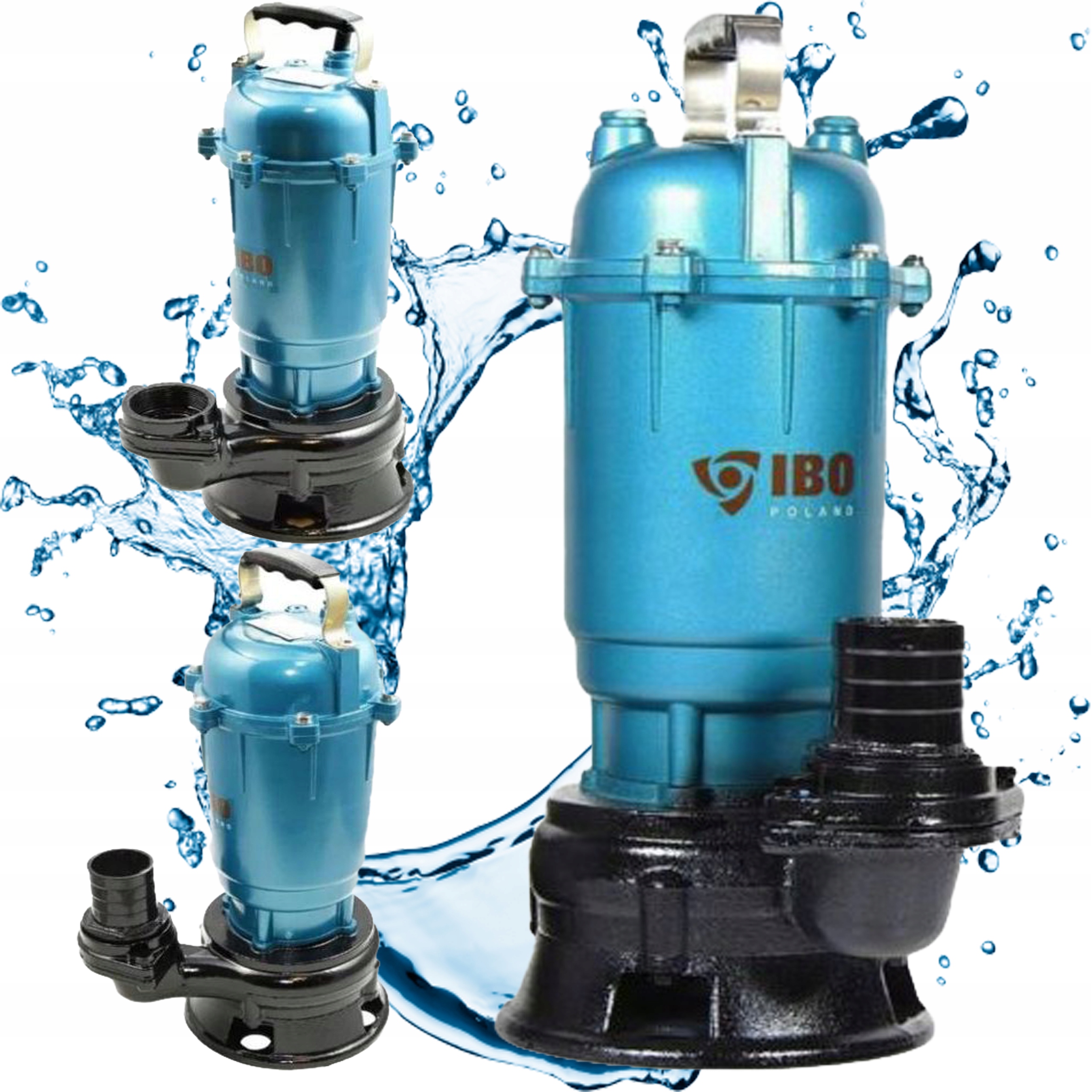 Pompa zatapialna ściekowa Magnum 2900 bez pływaka Ibo 18000L/h