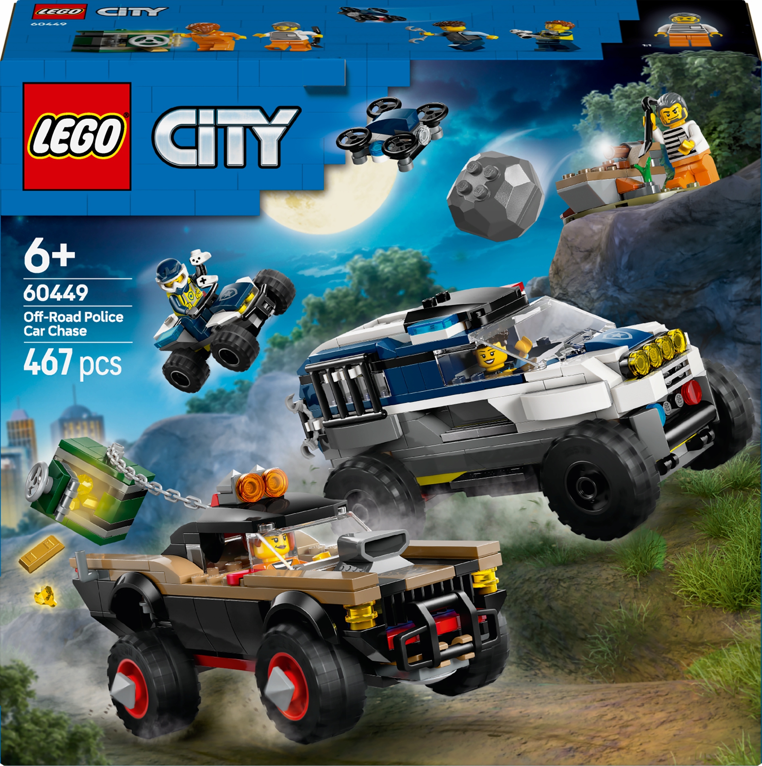 Lego City Pościg terenówką policyjną 60449