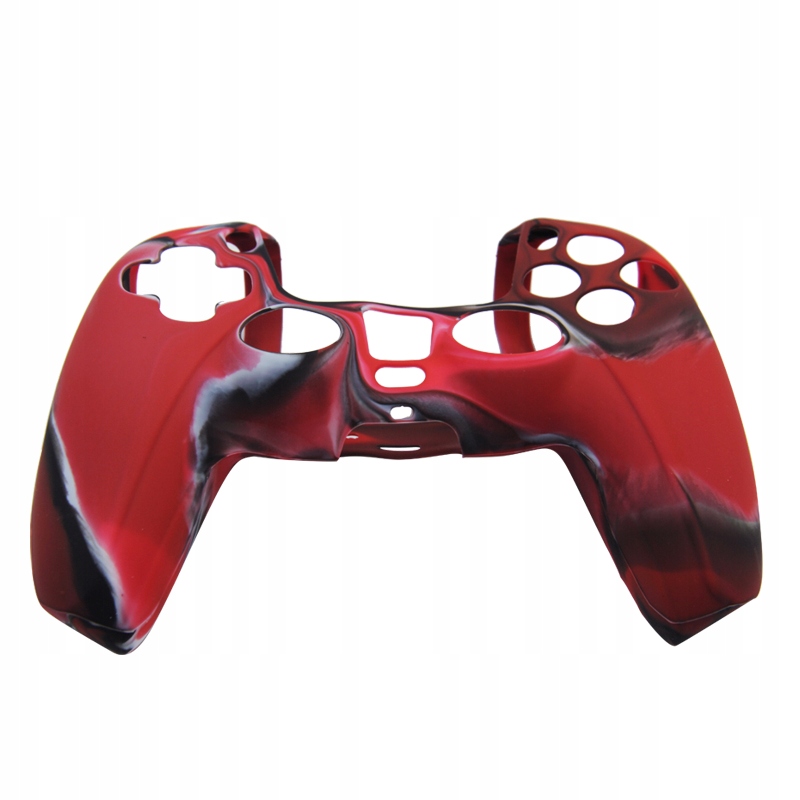 IRIS Etui silikonowe na pad PS5 maskujące czerwone