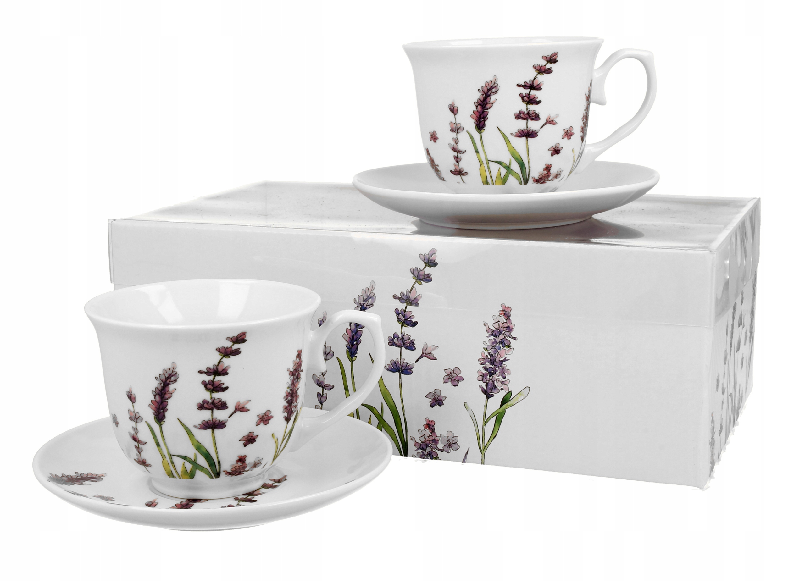 

Filiżanki 220ml. komplet 2 szt. Lawenda