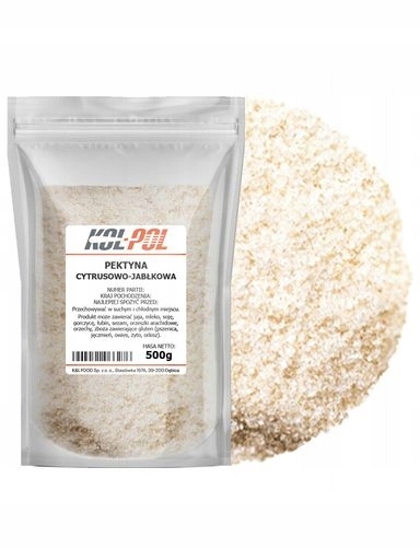Levně Pektin Na Džemy 500g Citrusová amidovaná zahušťovadlo pro zavařování Kol-Pol