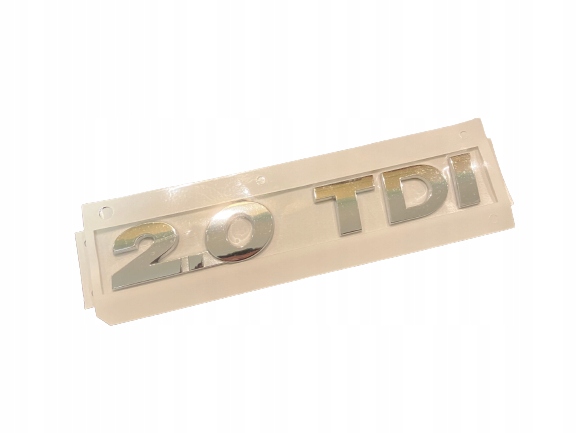 Emblém znak na zadnú klapku 2.0 Tdi chróm Vw
