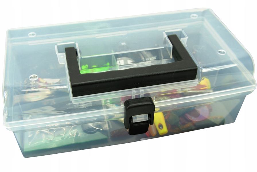 ZESTAW PRZYNĘT WĘDKARSKICH na spinning 116szt jaxon +SKRZYNKA na prezent Waga produktu z opakowaniem jednostkowym 0.01 kg